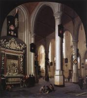 Vliet, Hendrick Cornelisz van - The Old Church at Delft with the Tomb of Admiral Tromp